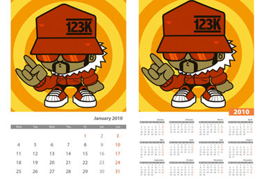 create your 2012 calendar as you like big1