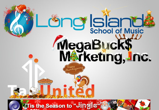 make your season logo/banner/header in a Easter, Valentines Christmas new year thanksgiving, summer or any season/holiday big1
