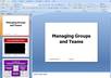 send you slides on teambuilding supervision