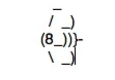 make a image out of text messaging characters and symbols big1