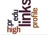 build 10 edu PLUS 100 pr4 profile links for you