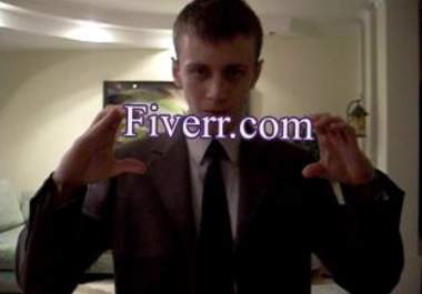hand your text,website,company name as a magic trick big1
