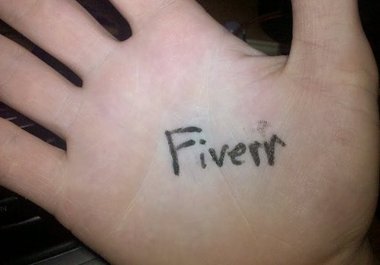 write your name on my hand every day for a week big1