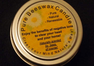 give you an awesome pure beeswax candle in a travel tin for only big1