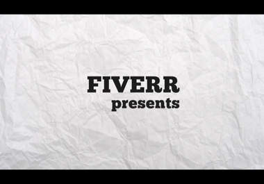 create this KILLER typography text intro video big1