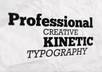 create this FANCY paper typography text intro video small1