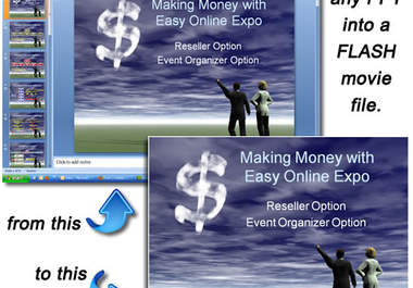 convert any PowerPoint into a FLASH movie big1