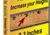 send you 2 eBooks on how to naturally increase your height 2 to 3 inches within 7 weeks