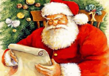 have SANTA record a personal message to your child big1
