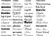 find the best free fonts that suit your company or slogan name