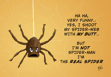 draw a cartoon character with your messages or sentences big1