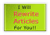 rewrite any article for you and it will pass copyscape small1