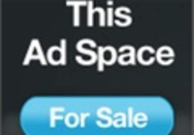 post your banner ad or video on my website of over  60million hits and advertise your ad to my 6k twitter followers big1