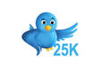 increase 21500 real looks twitter followers to your account just within 12 hours without pass