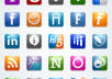 print and mail YOU 1 sheet of Custom Social Media Badge Stickers small1