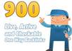 give 900 back links with anchor text and submit it to my paid linklicious and lindexed ping accounts