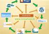create 50+ high PR web2 blogs and submit your article with backlinks to your site