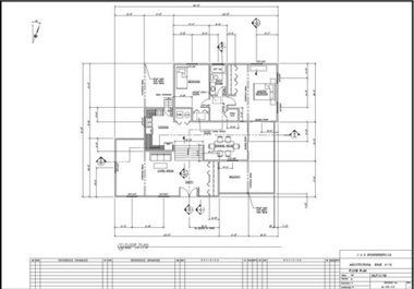 draw "simple" floor plan big1