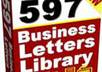give you 597 ready to use professional sales letters and business forms with resell rights, you keep all profits