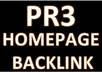 give you PR3 PERMANENT Backlink Plus+ 1000 Backlinks as Free Bonus small1