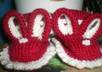 crochet really beautiful booties for your baby
