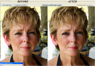 provide airbrushing for up to 2 faces in any photo big1