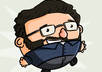draw a funny round cartoon caricature of anyone small1