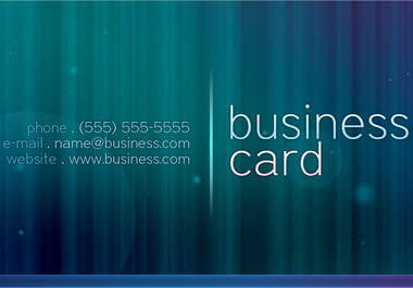 create a business card for you big1