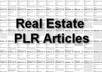 give you 1700+ real estate PLR private label rights articles small1