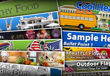 make 3 HEADERS for Your Website in 24 hours big1