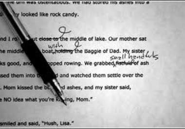 proofread the first 2000 words of your writing for grammatical and spelling errors big1