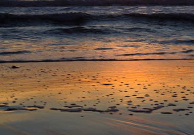 create a 720pHD video of your message being written on beach sand big1