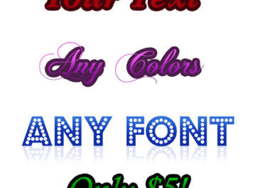design any text logo for your website twitter facebook etc big1
