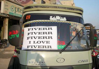 promote your brand or website name using Rickshaw big1