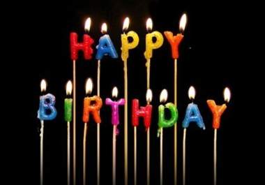 make a video of many celebrities saying happy birthday as a unique present for anyone special big1