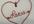 design a Name Heart Valentines Ornament