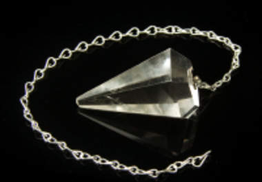answer three yes or no questions using my crystal pendulum big1
