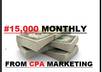teach you how to make over 15,000 dollars with CPA in your very first Month