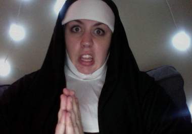 deliver your message as a Nun big1