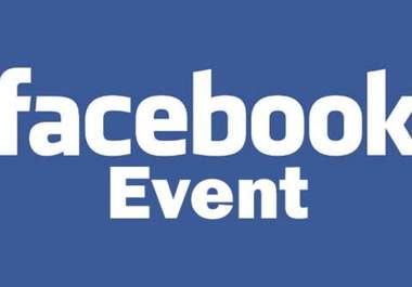 create a Facebook Event to promote anything you want and invite 480 active US friends, all real profiles in 24hrs big1