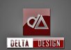 sell Delta Design logo design cutom title