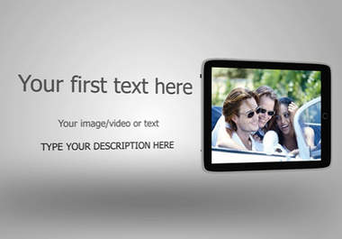 create cool video tablet for your business or your site big1