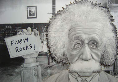 sing Happy Birthday to any one as an Albert Einstein big1