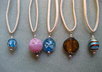 send you one beaded pendant on faux leather to US address only