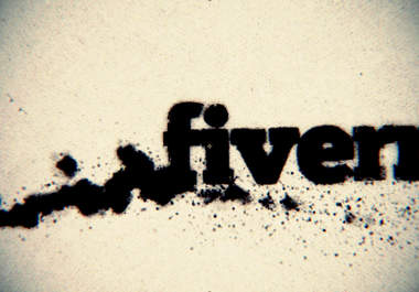 create a trail of splattered ink or blood leading to your text big1