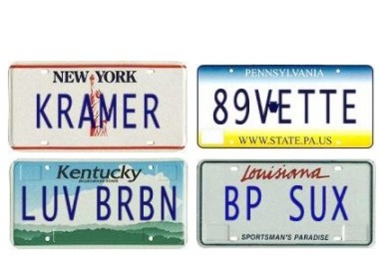 show your message on license plates big1