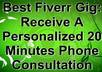 provide you with EPIC marketing advice on your specific business on the phone within 24 hours + Free Bonus small1