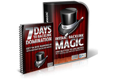 give you Instant Backlink Magic get unlimited PR 1+ Dofollow and Edu Backlinks big1