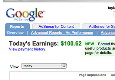 tell you where to place your adsense ads on your site to get the highest CTR possible big1