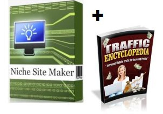 send you Niche Site Maker Software,you can easily create affiliate websites in any niche plus bonus SEO eBook big1